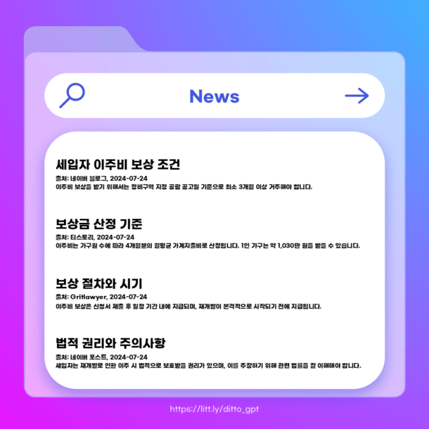 세입자이주비보상