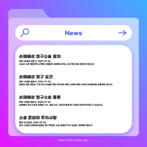 손해배상청구소송